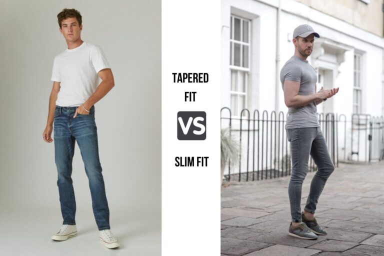 Tapered Fit Vs. Slim Fit