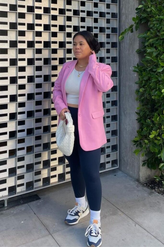 The Casual Weekend Pink Blazer Look