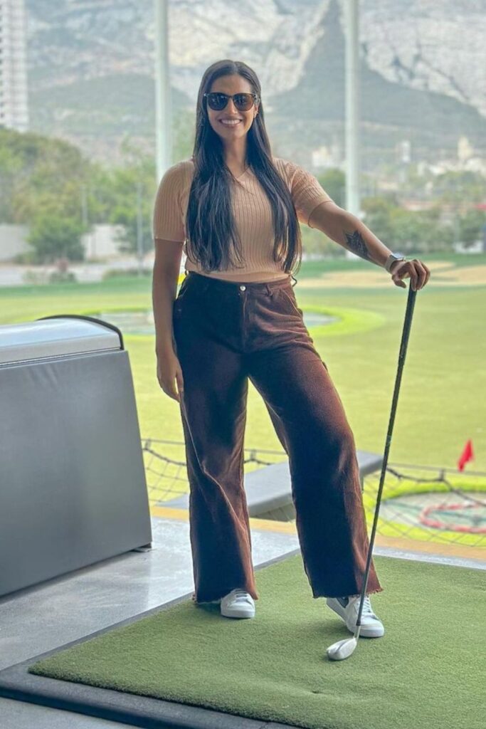 Neutral Crop Top and Flowy Wide-Leg Pants