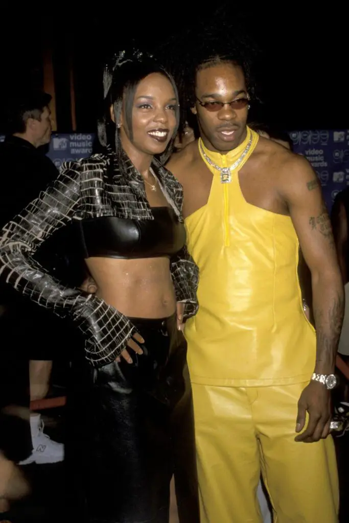 Busta Rhymes and Rah Digga's Leather Duo