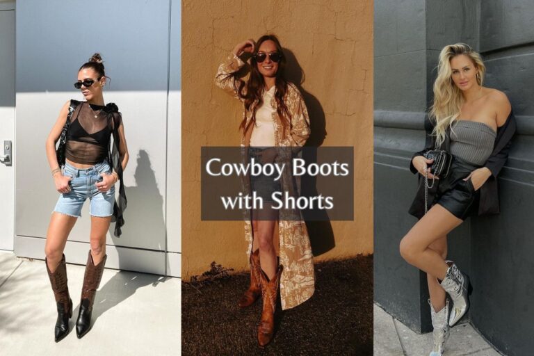 Cowboy Boots with Shorts