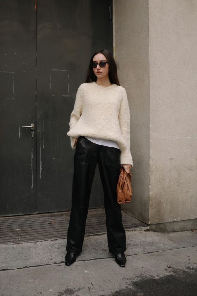 18 Stylish Leather Pants Outfit Ideas to Elevate Your Look