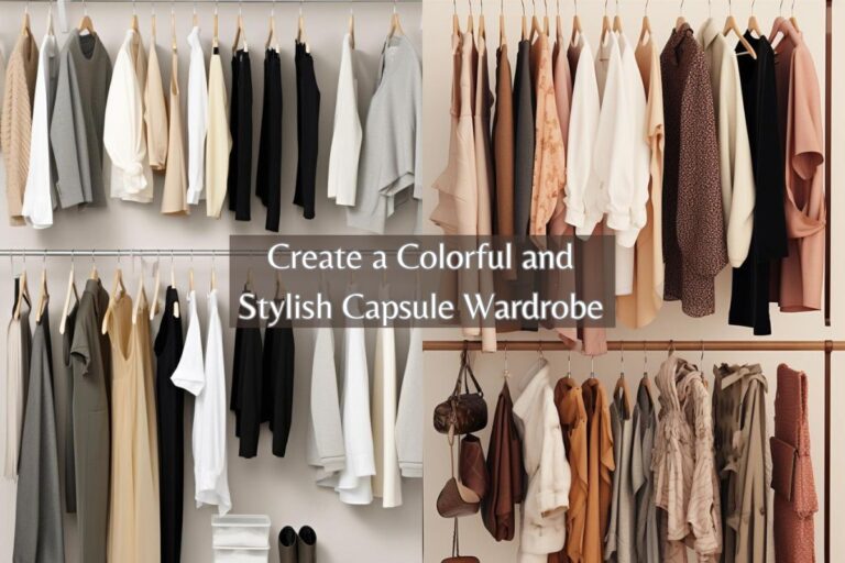 Create a Colorful and Stylish Capsule Wardrobe