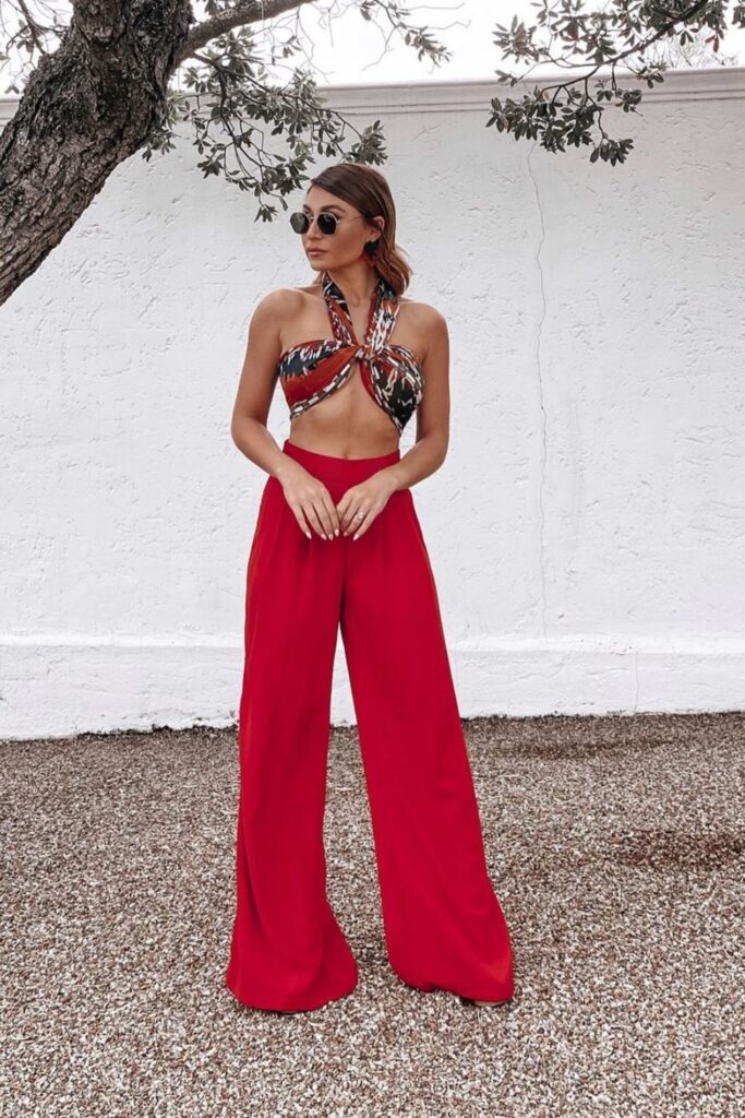 Palazzo Pants Outfit 11