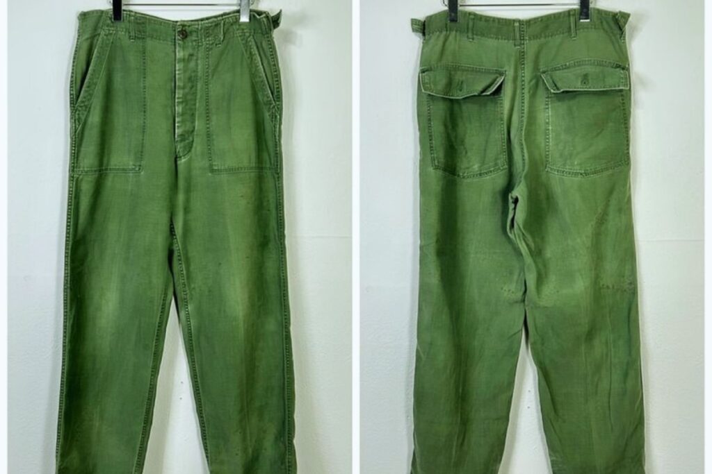 Vintage military baker pants