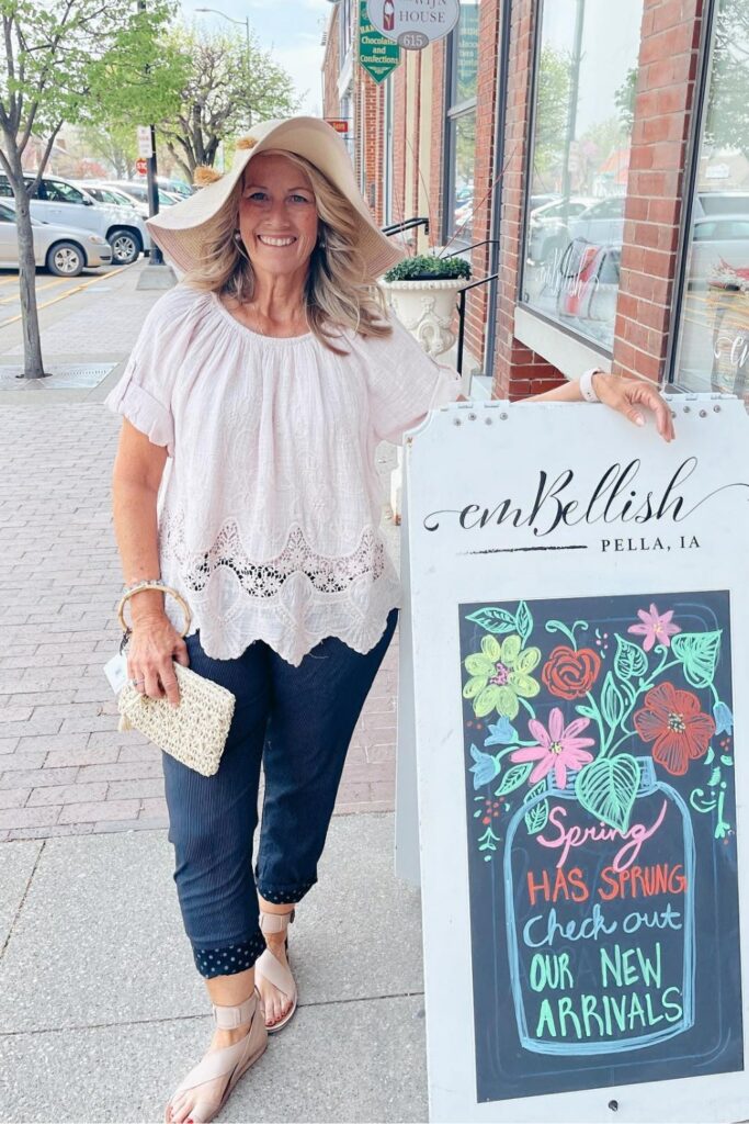 Boho Peasant Blouse and Pants