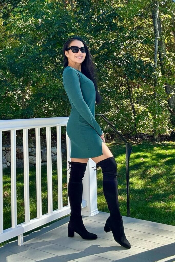 Green Bodycon Dress