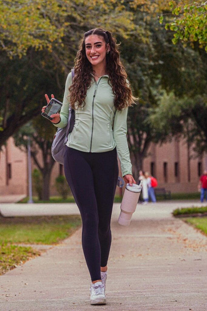 Zip-Up Jacket and Leggings