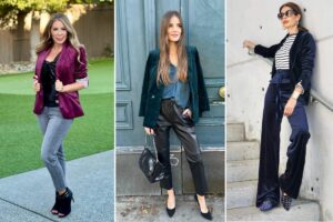 Velvet Blazer Outfit Ideas