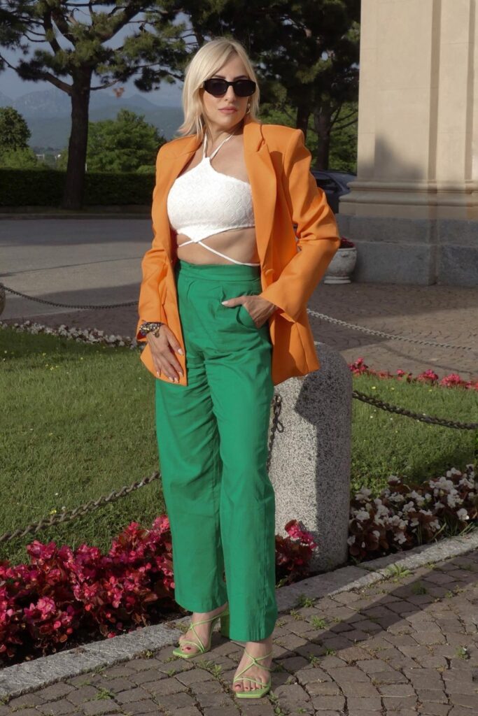 Bold and Beautiful in Orange and Green