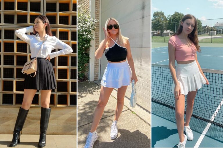 Tennis Skirt Outfit Ideas