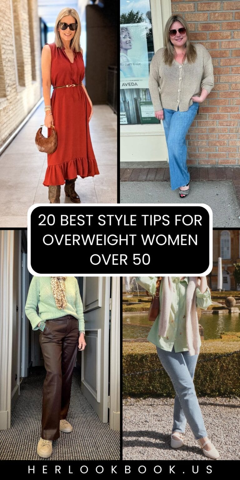 20 Best Style Tips for Overweight Women Over 50