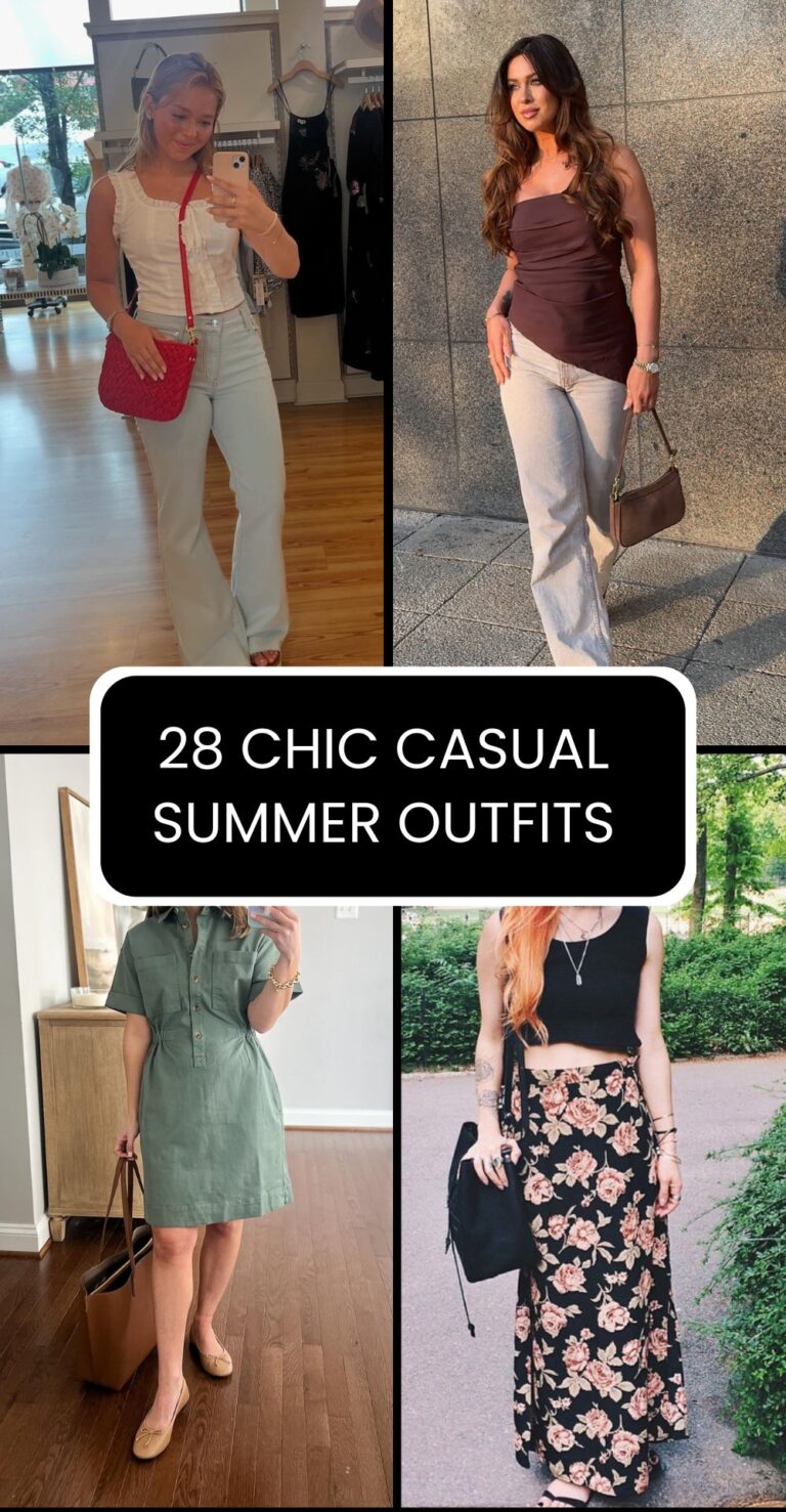 28 Chic Casual Summer Outfits