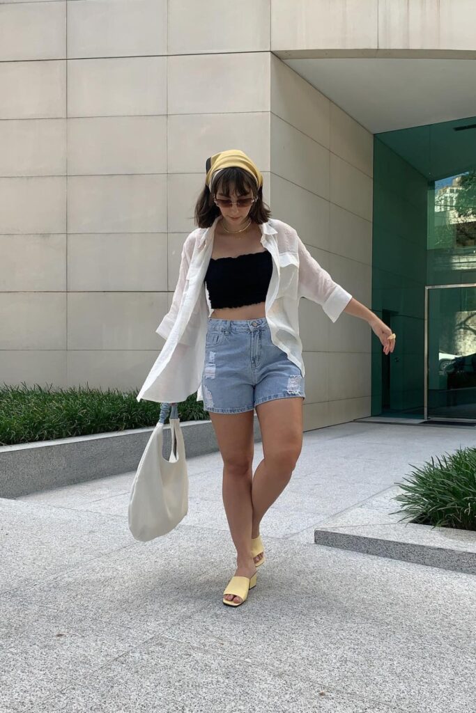 Layer a Shirt Over Your Outfit