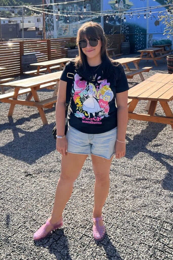 Graphic T-shirt with Shorts or Jeans