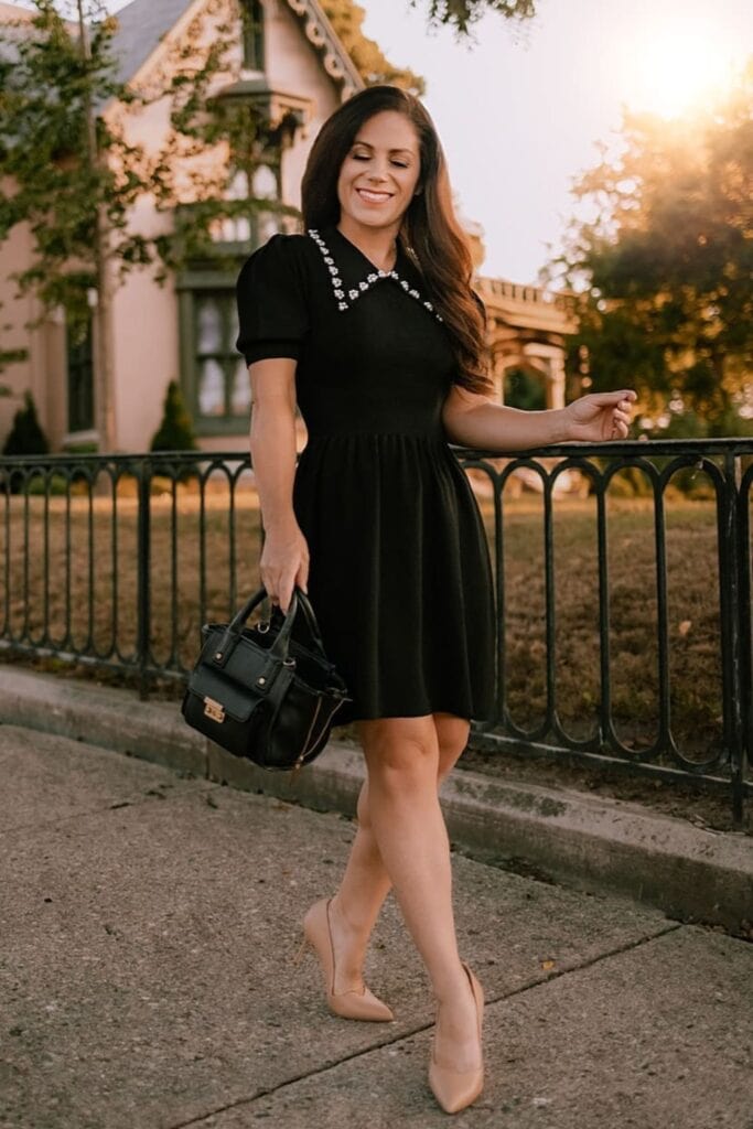 Petite Women tips 7. Nude Shoes