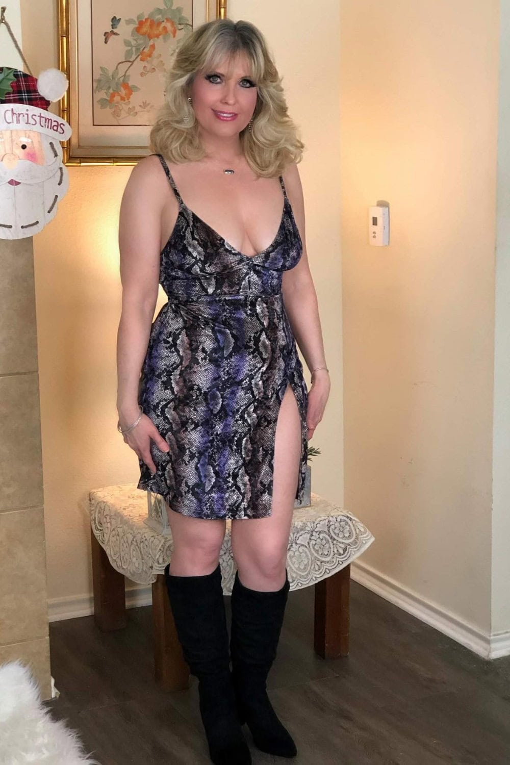 Spaghetti Strap Mini Dress