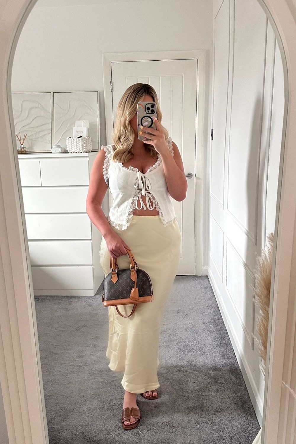 Cropped Top and Maxi Skirt