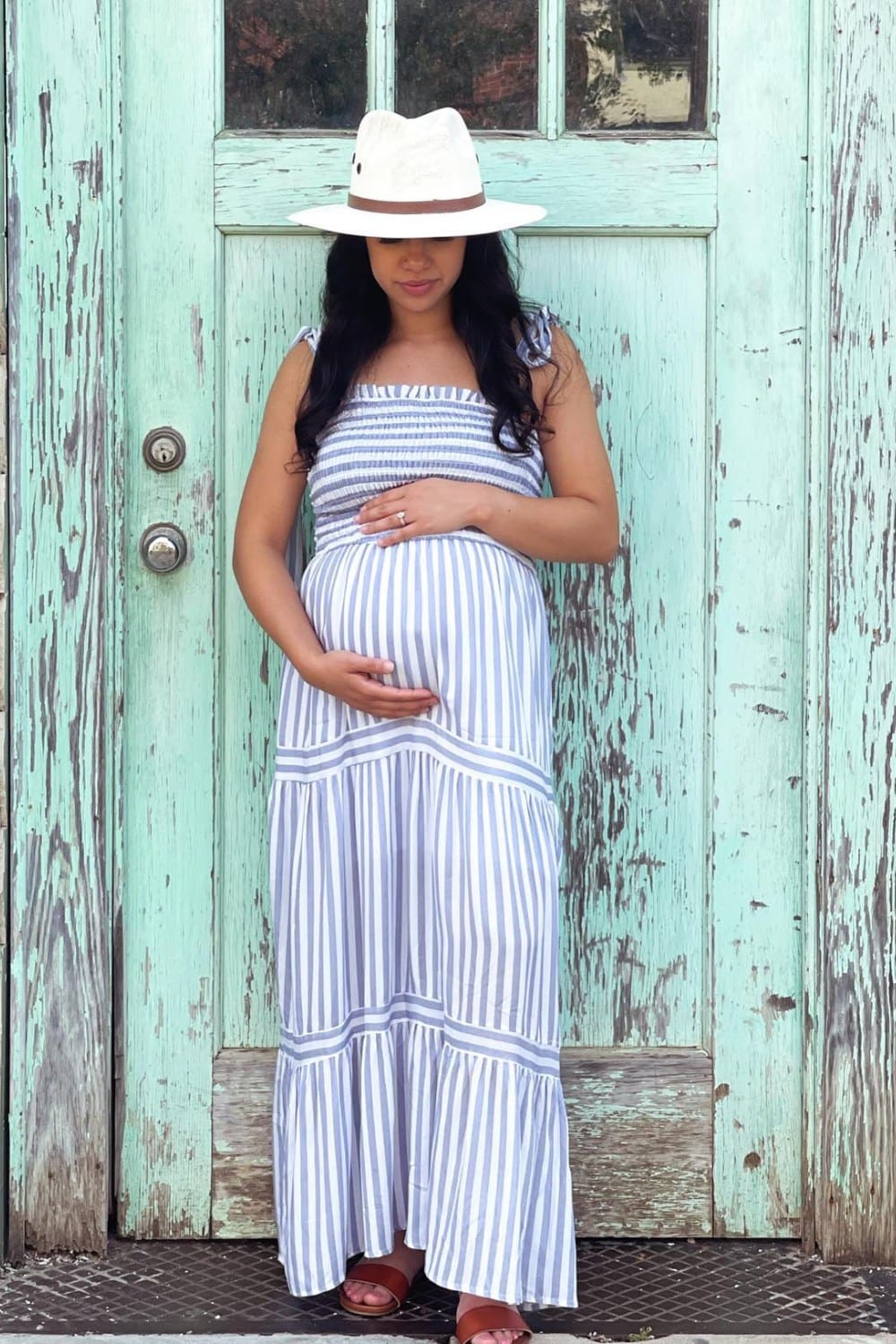 Striped Maxi Dress