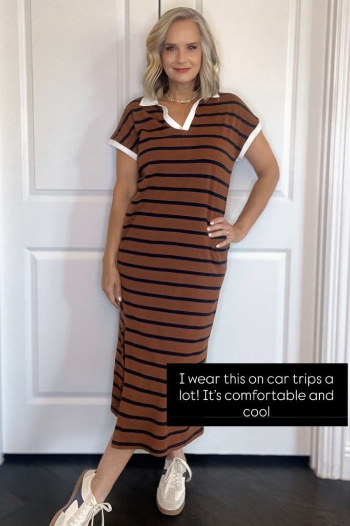 Striped Maxi Dress