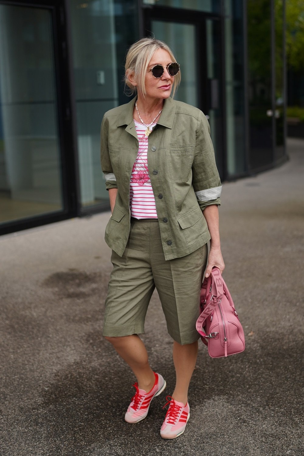Utility Jacket and Matching Shorts