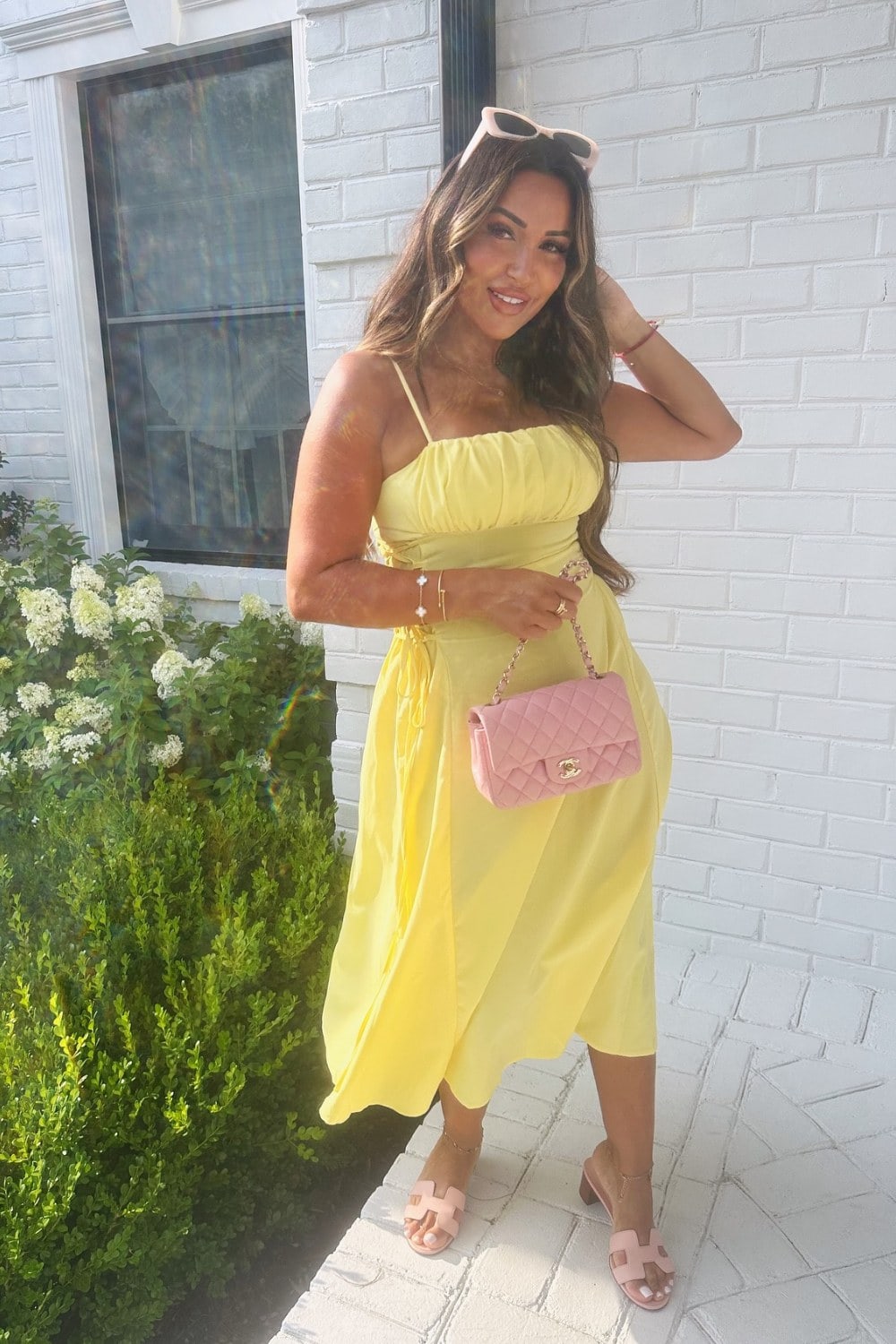 Spaghetti Strap Midi Dress