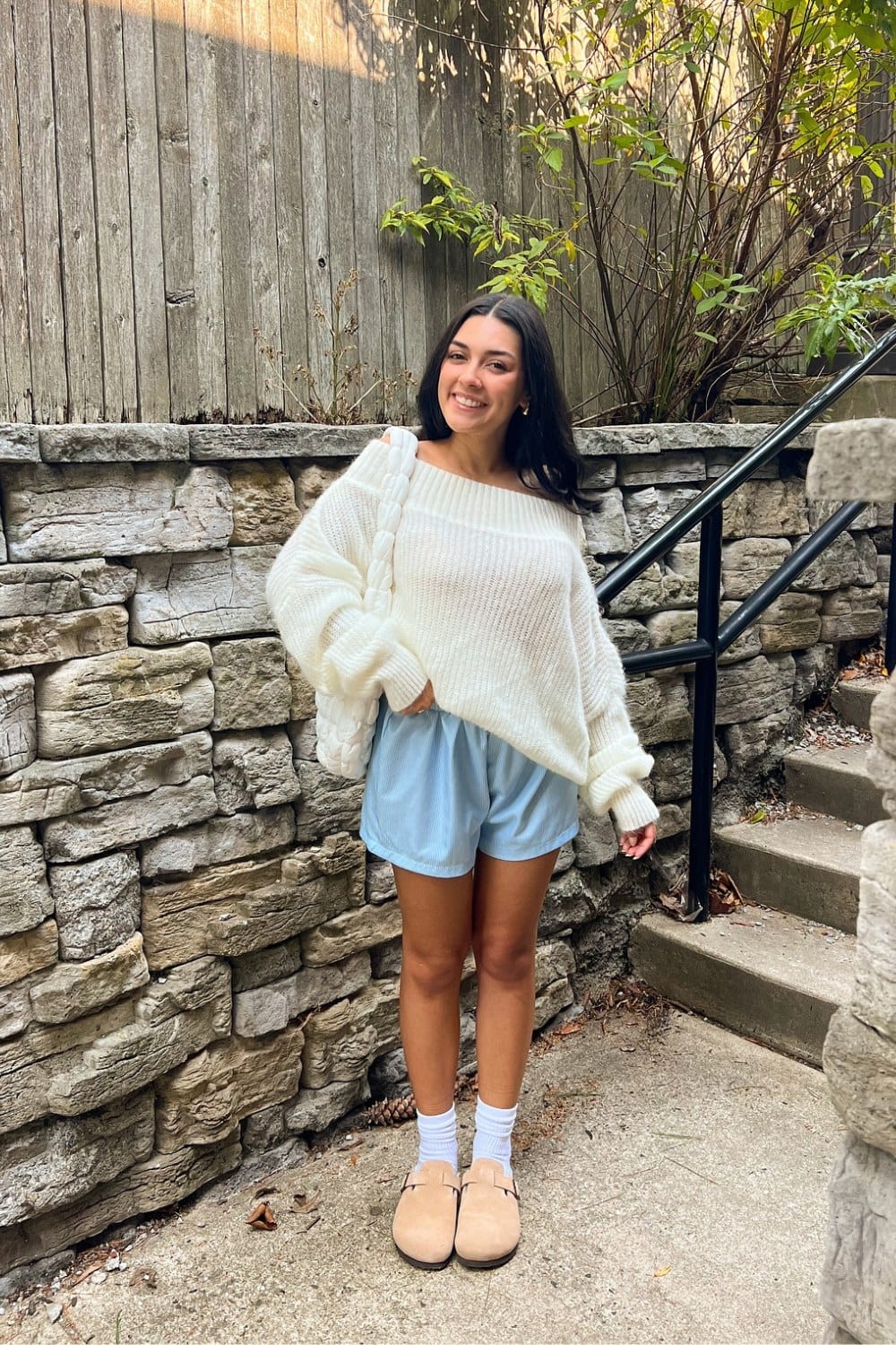 Oversized Sweater and Shorts