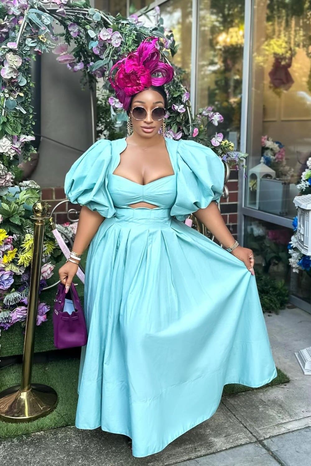 Mint Blue Maxi Dress