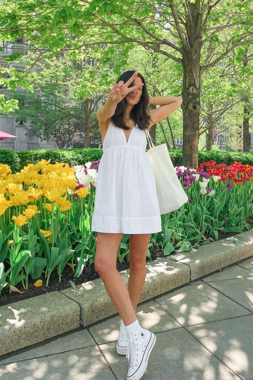 White Mini Dress