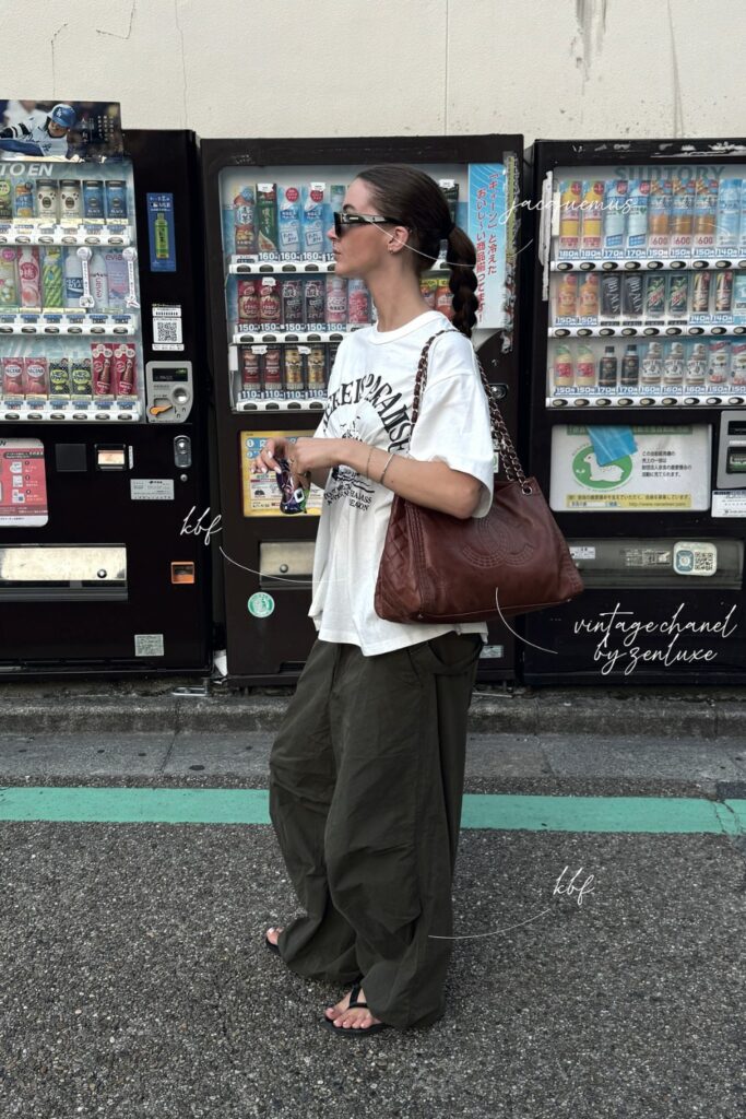 Graphic T-Shirt and Wide-Leg Pants