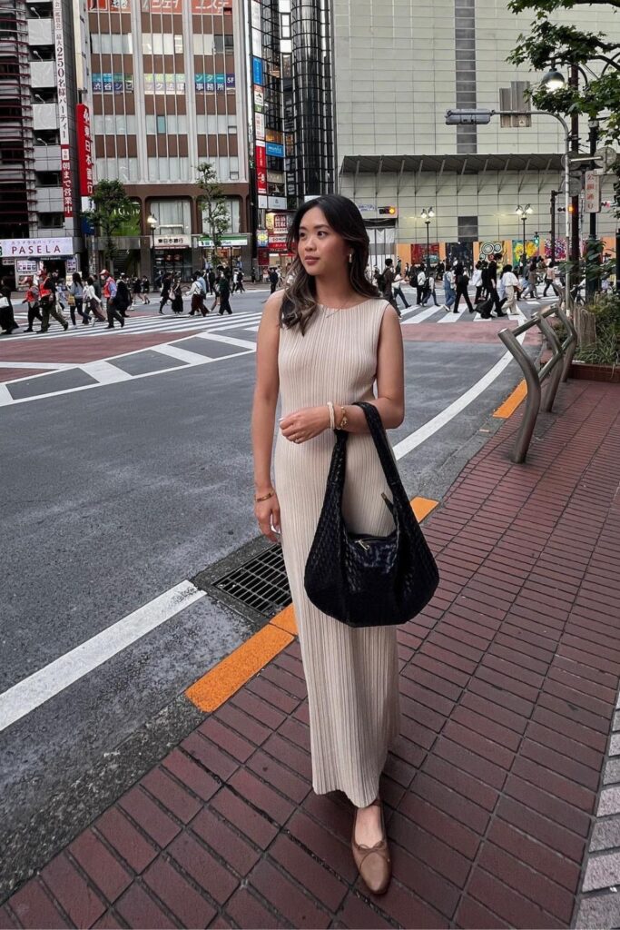 Ribbed Sleeveless Maxi Dress