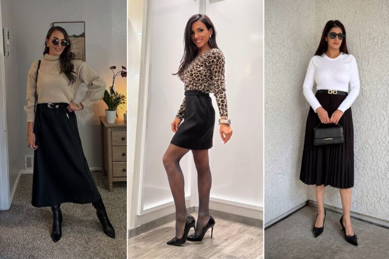 Black Skirt Outfit Ideas