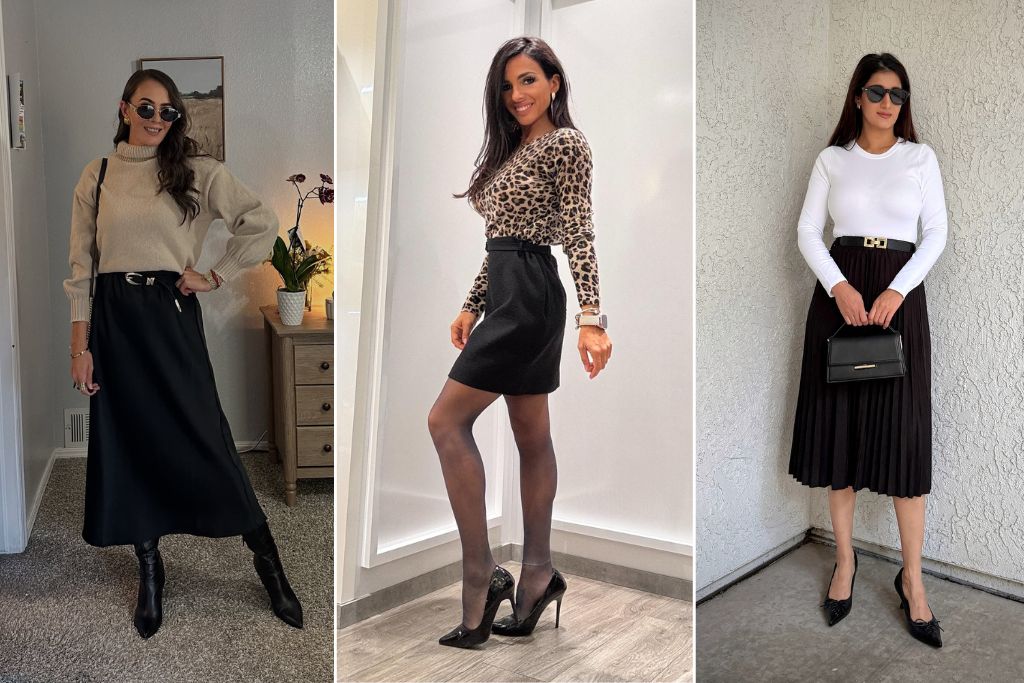 Black Skirt Outfit Ideas