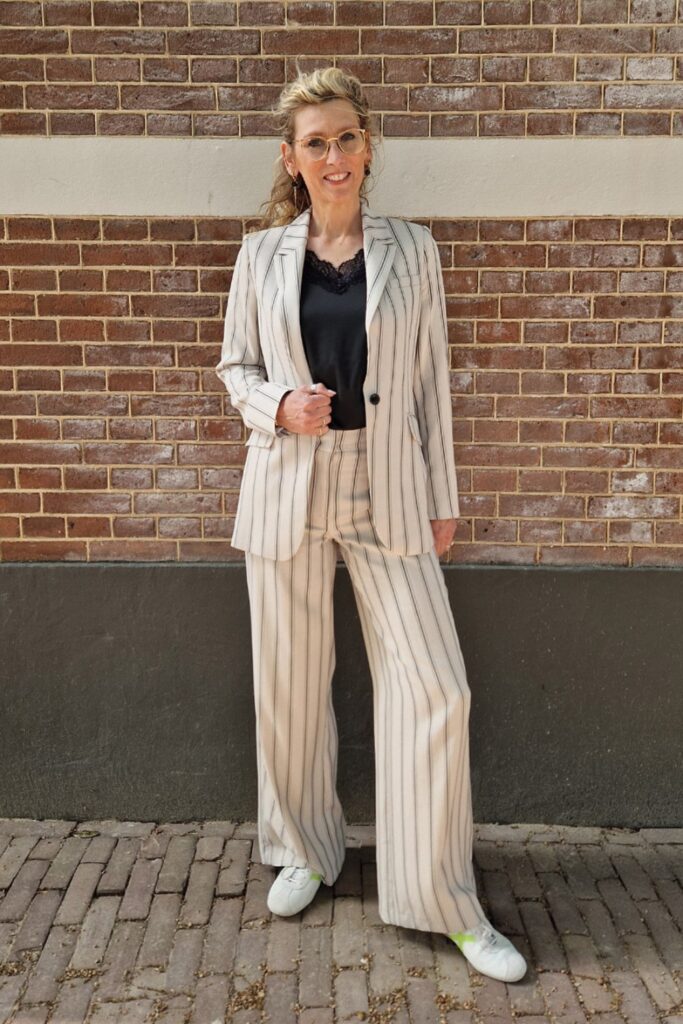 Pinstripe Matching Set