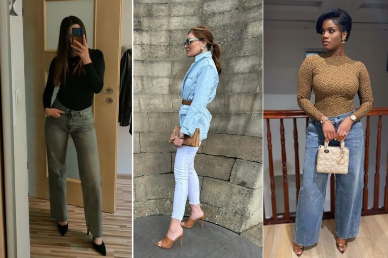 Jeans and Heels Outfits