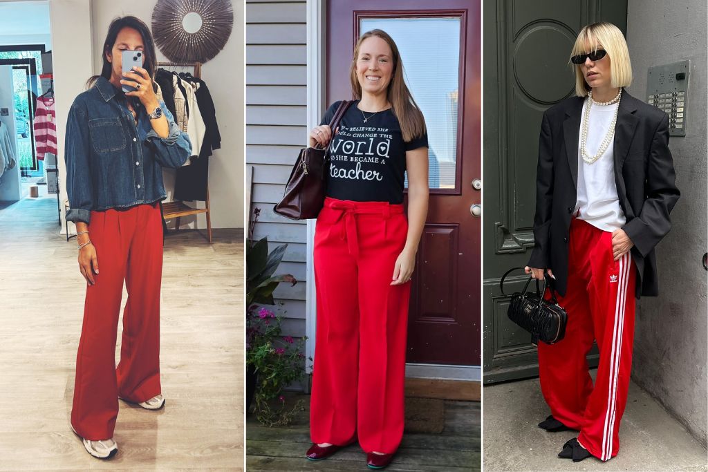 Red Pants Outfit Ideas