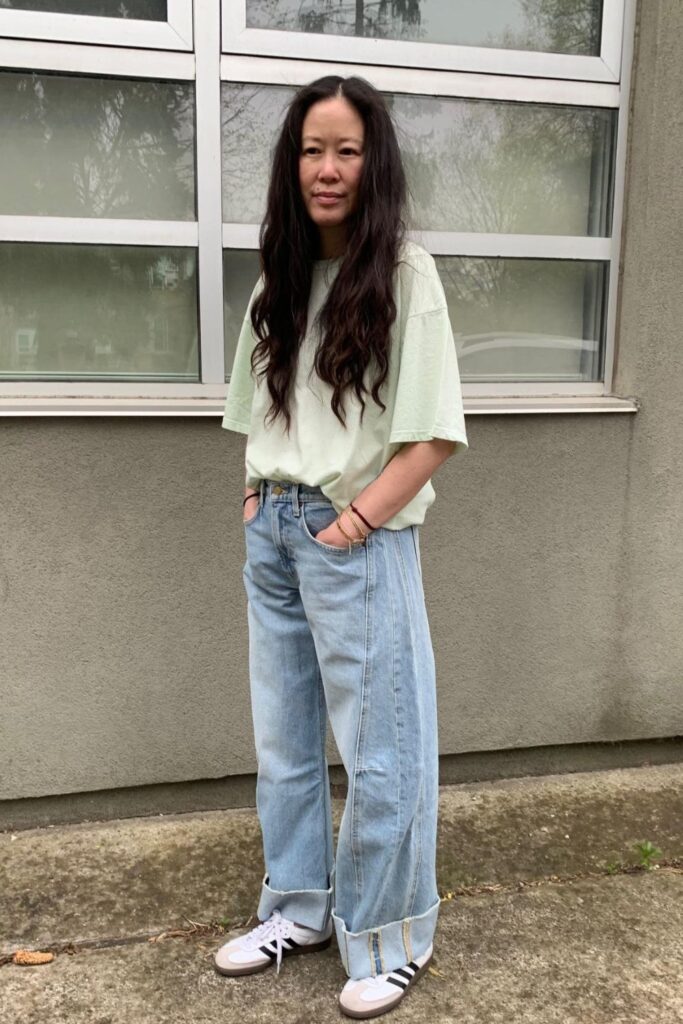 Mint Green Oversized T-Shirt
