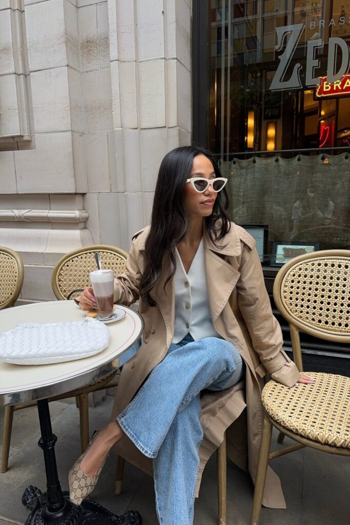 Beige Trench Coat