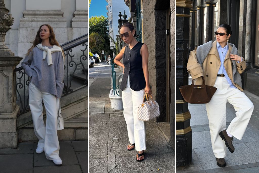 What To Wear With White Jeans