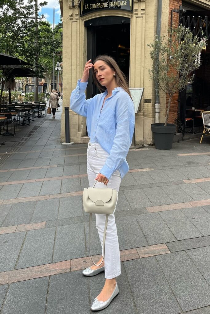 Light Blue Button-Down Shirt