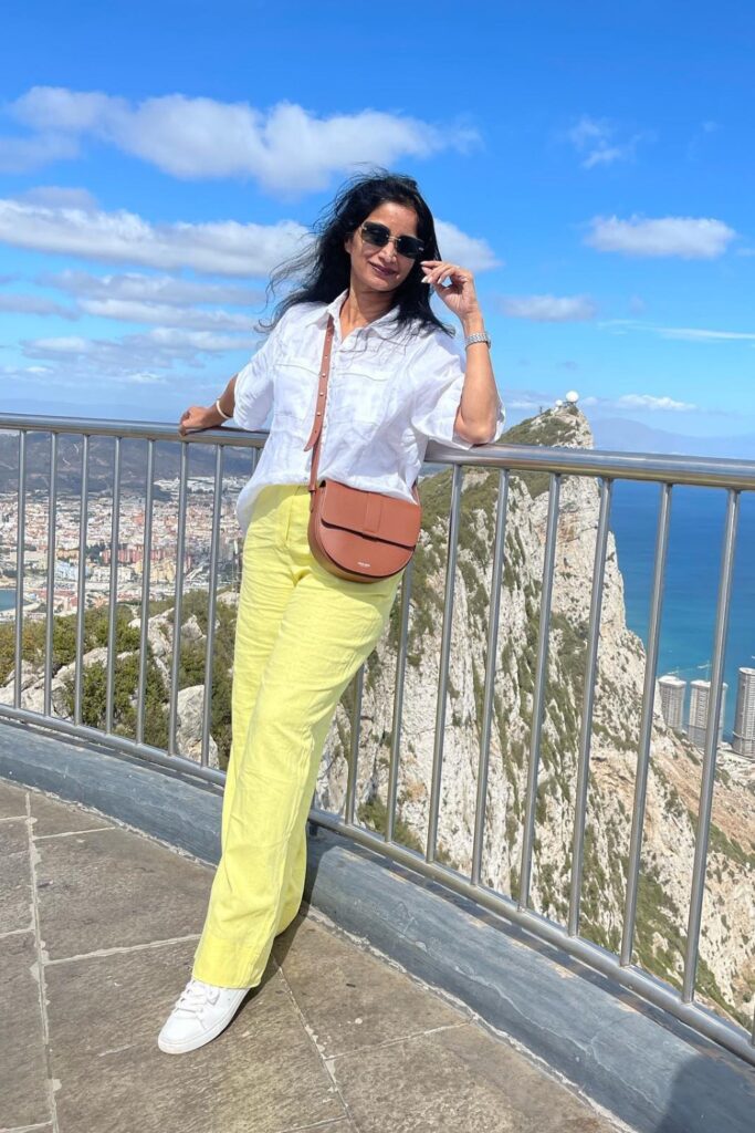 White Shirt, Yellow Pants, and White Sneakers