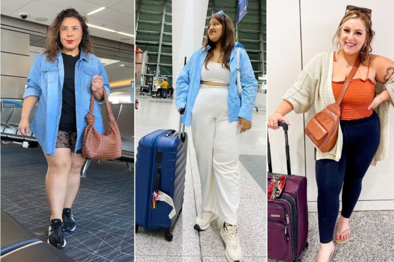 Plus-Size Airport Outfits