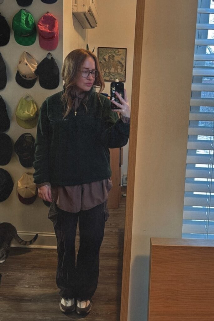 Corduroy Jacket and Cargo Pants