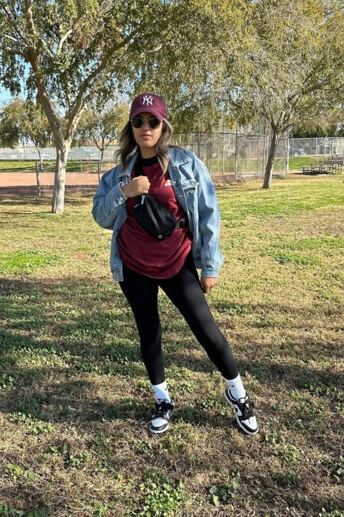 Oversized Jacket and Leggings