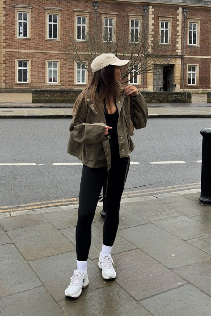 Utility Jacket and Tank Top