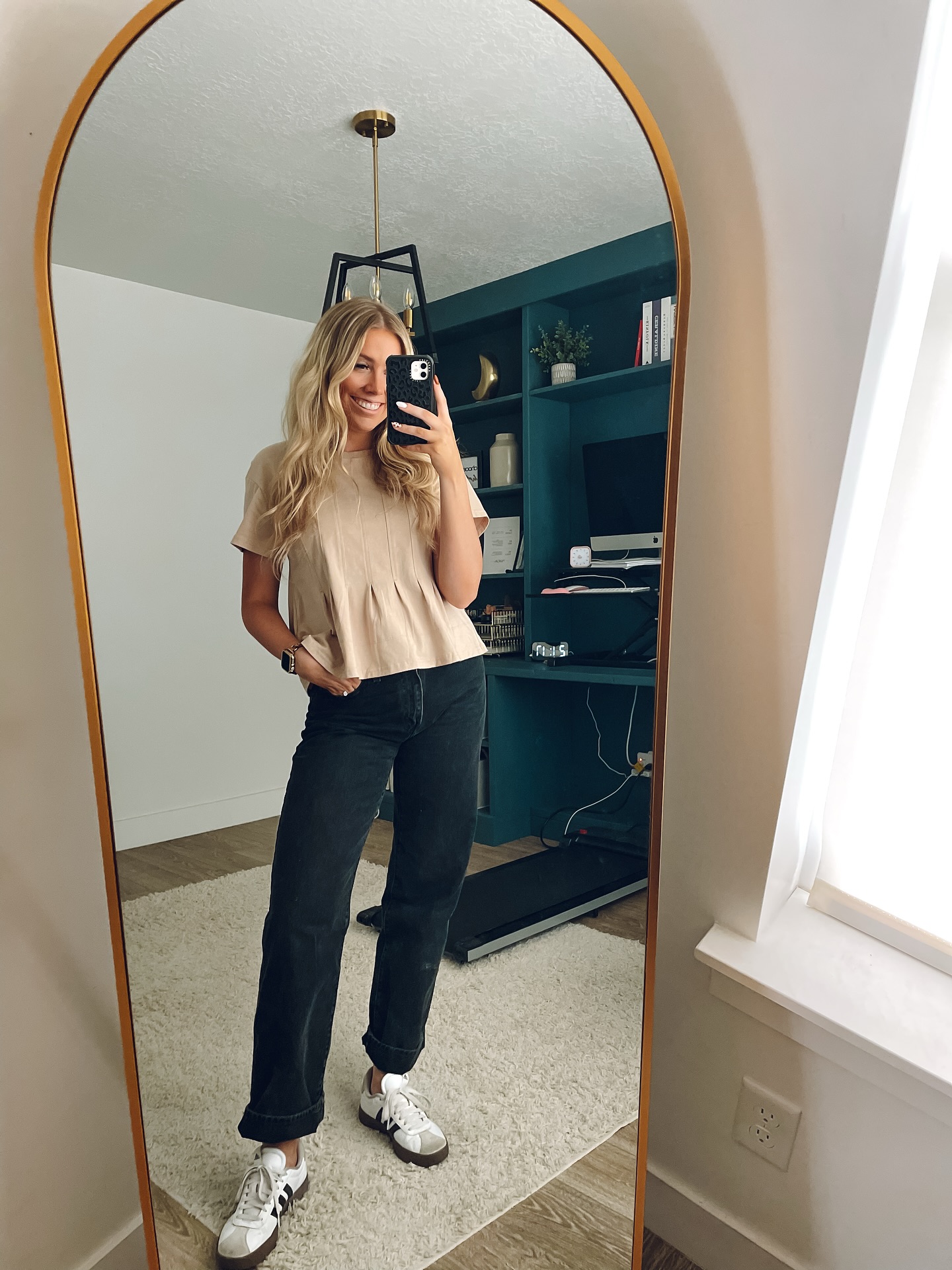 Basic Tee and Jeans