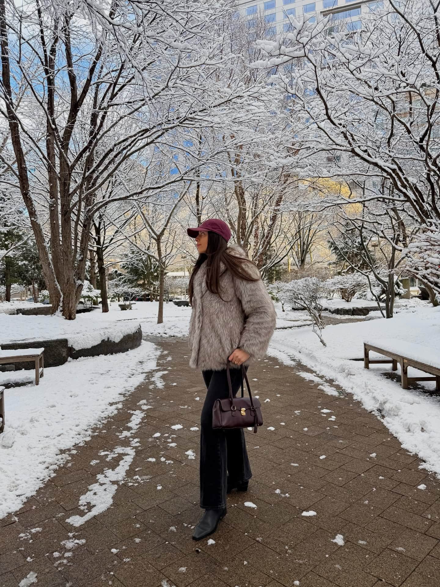 Faux Fur Coat