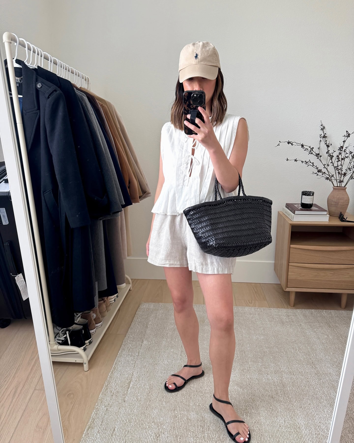 Sleeveless Top and Shorts