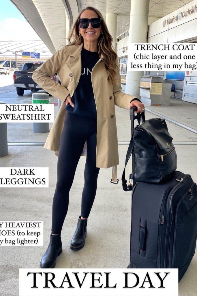 All-Black with Trench