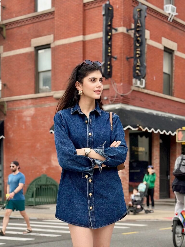 Denim Shirt Dress
